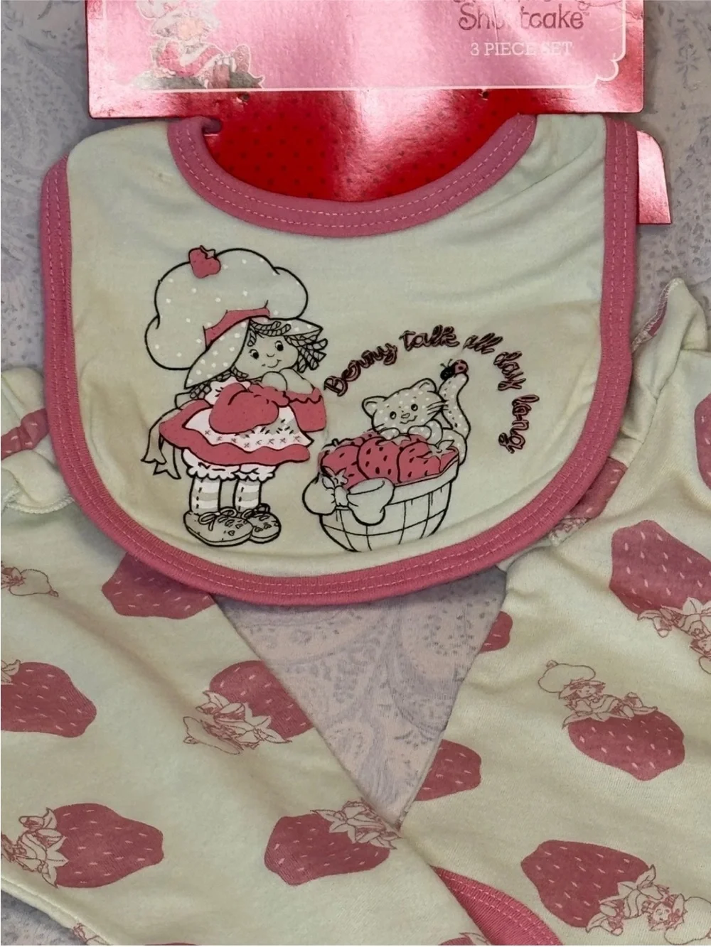 Strawberry Shortcake Infant 3-Piece Set